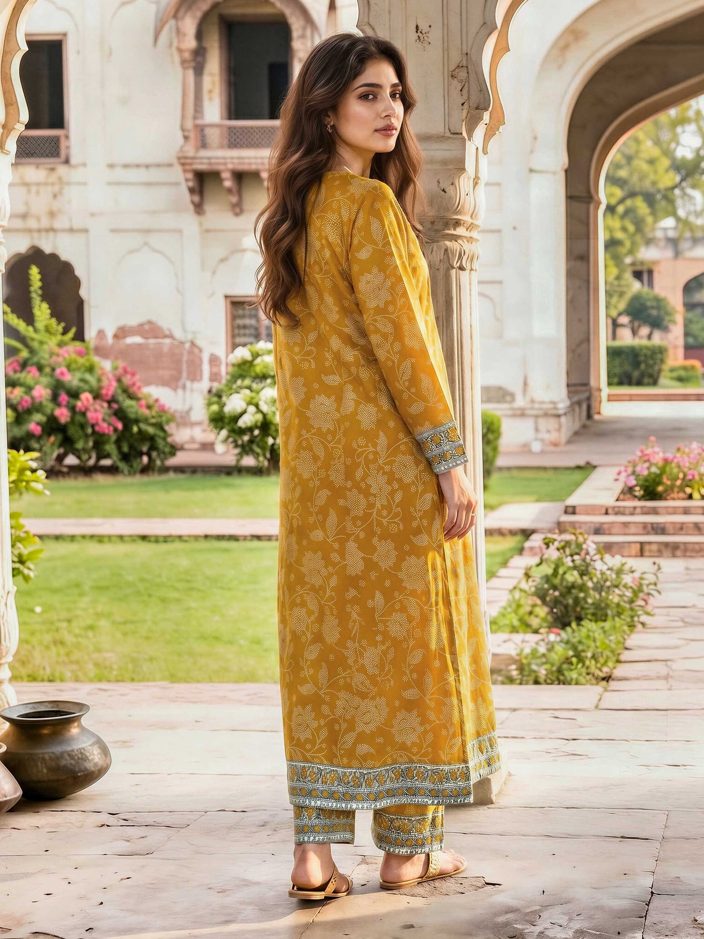 Lawn Shirt (Unstitched)