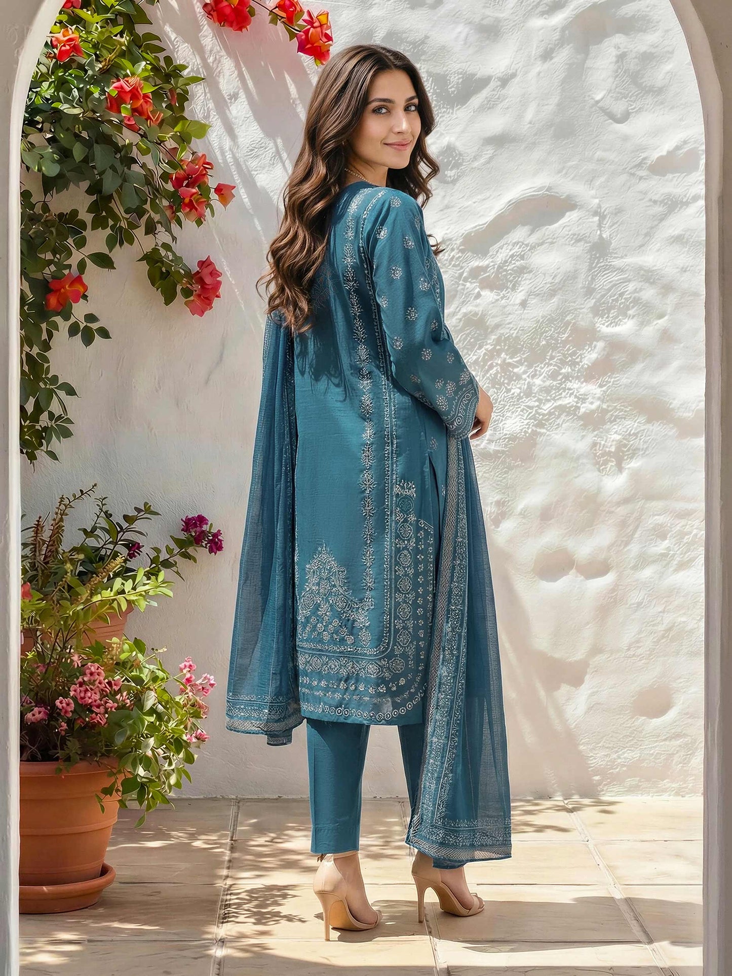 3 Piece Lawn Suit (Unstitched)