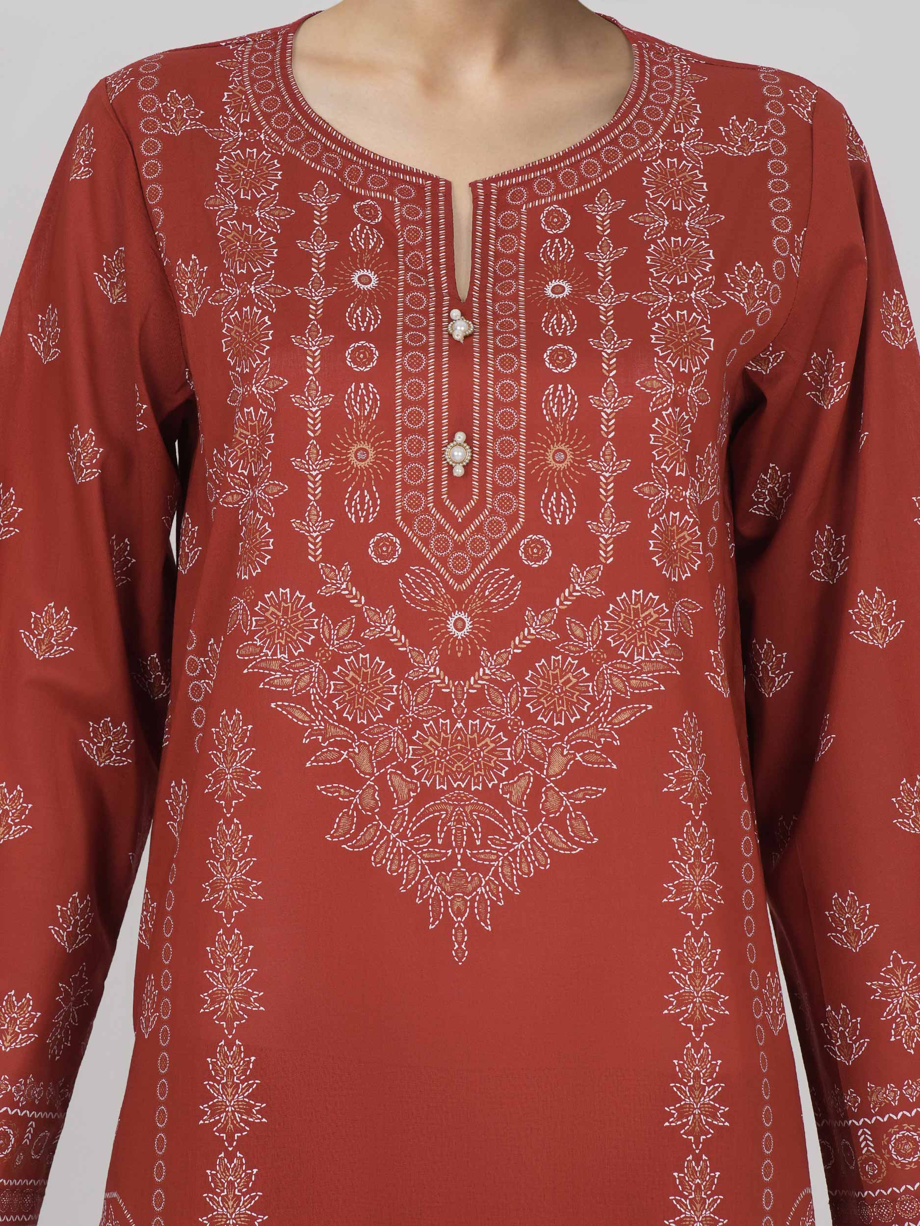 3 Piece Lawn Suit (Unstitched)