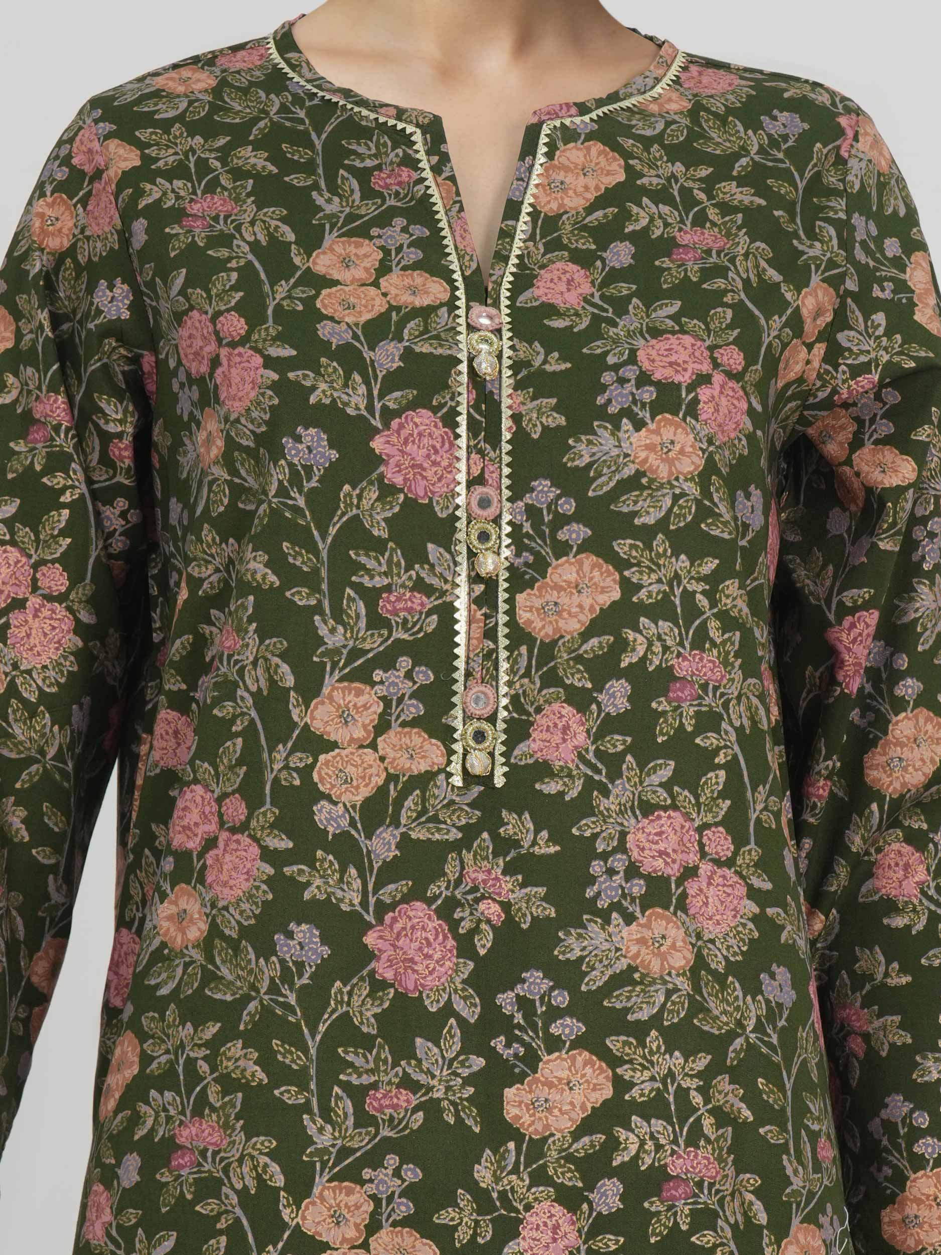 3 Piece Lawn Suit (Unstitched)