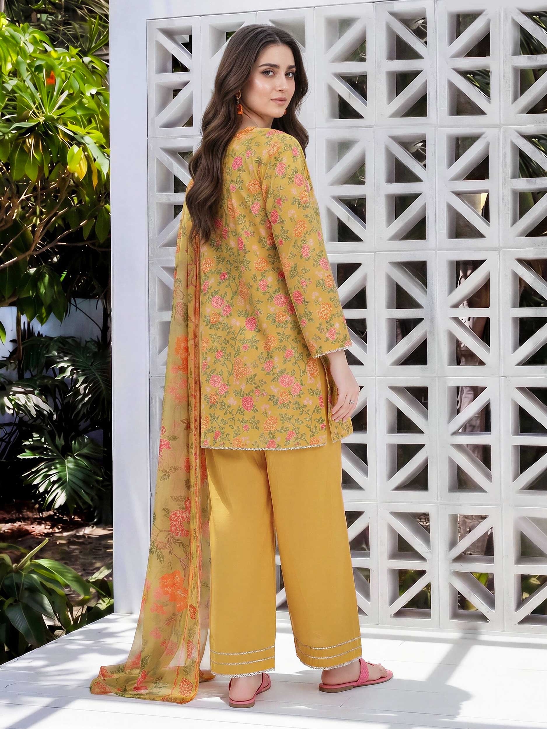 3 Piece Lawn Suit (Unstitched)