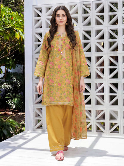 3 Piece Lawn Suit (Unstitched)