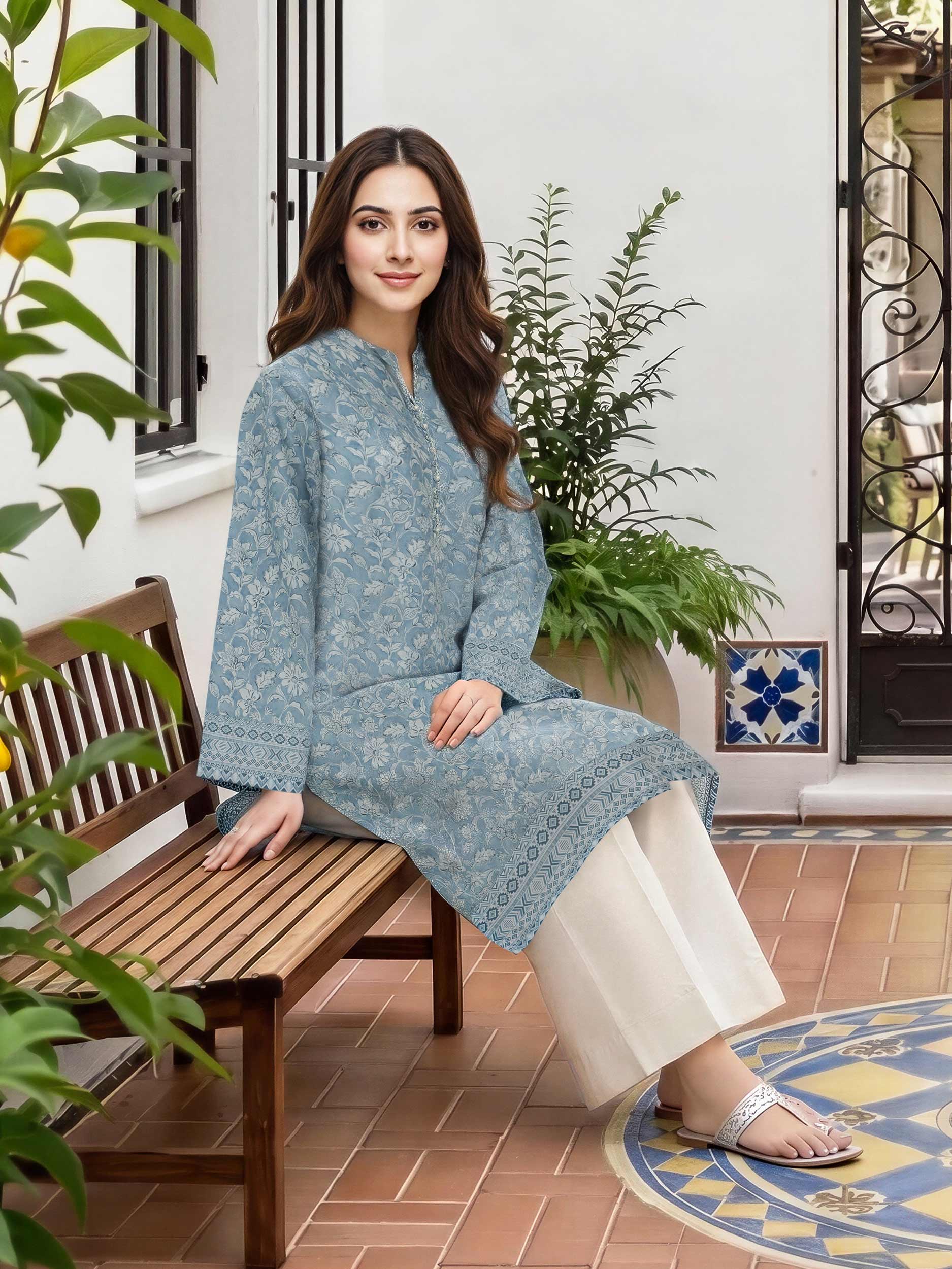 Lawn Shirt (Unstitched)
