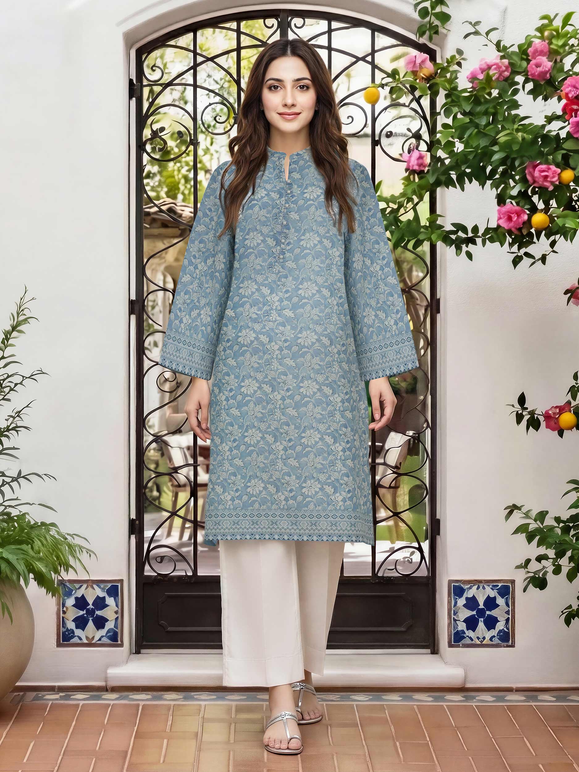 Lawn Shirt (Unstitched)