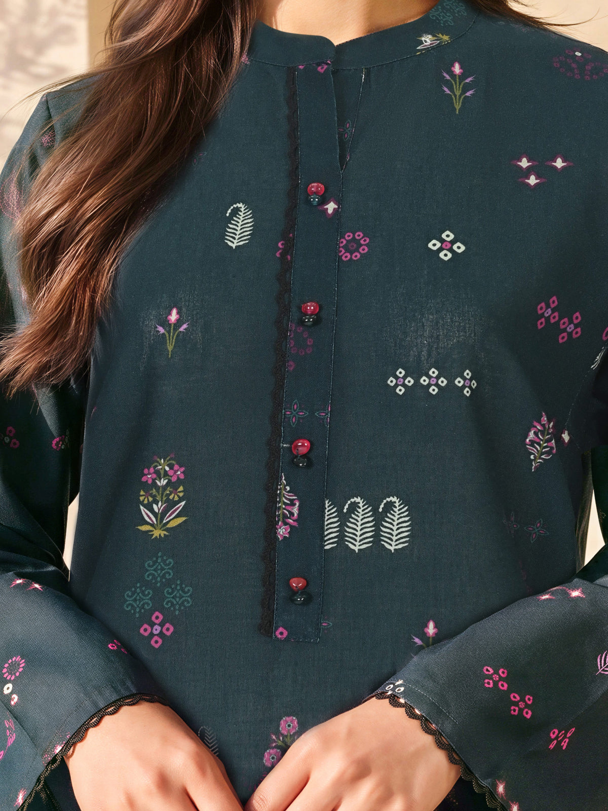 Poly Khaddar Shirt (Unstitched)