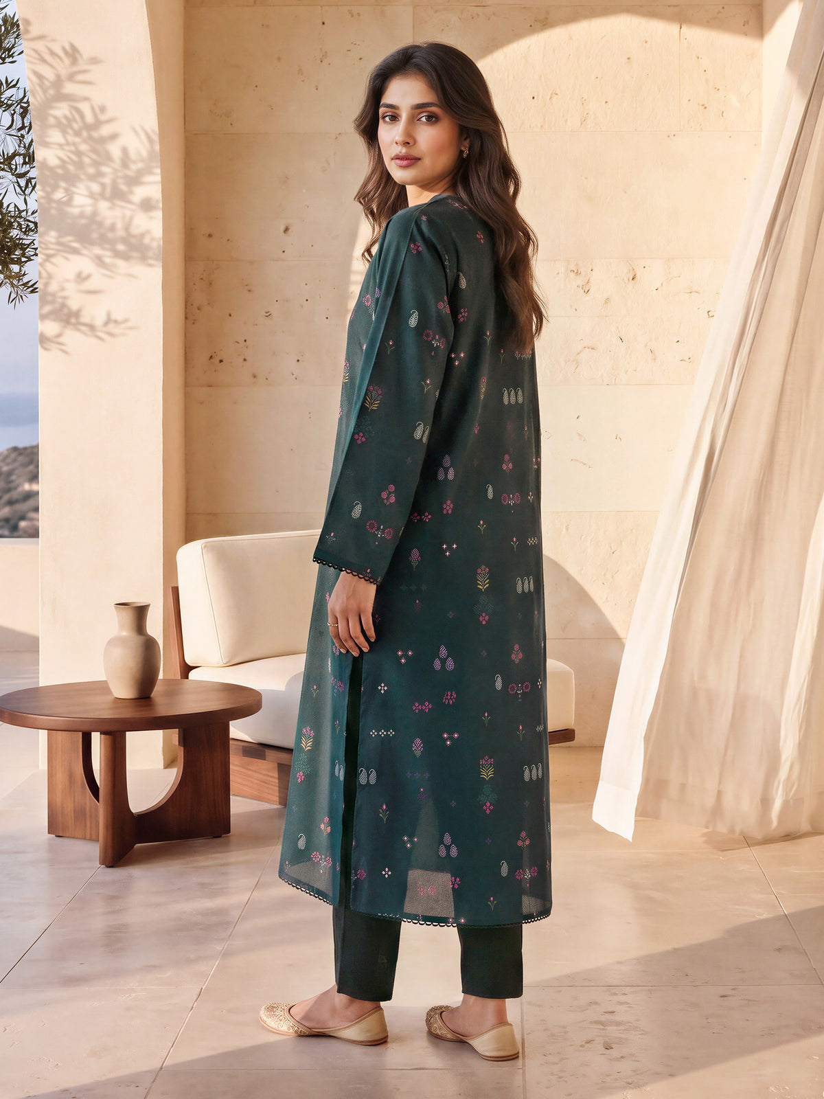 Poly Khaddar Shirt (Unstitched)