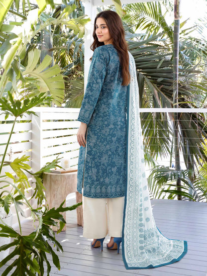 2 Piece Lawn Suit (Unstitched) COLOR ISSUE