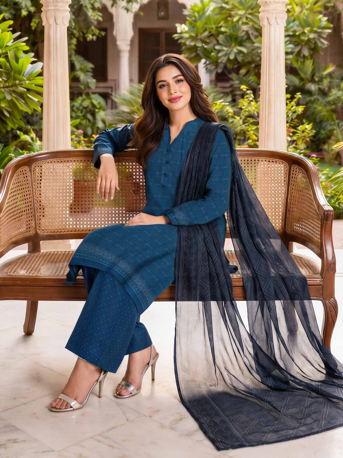 3 Piece Lawn Suit (Unstitched)
