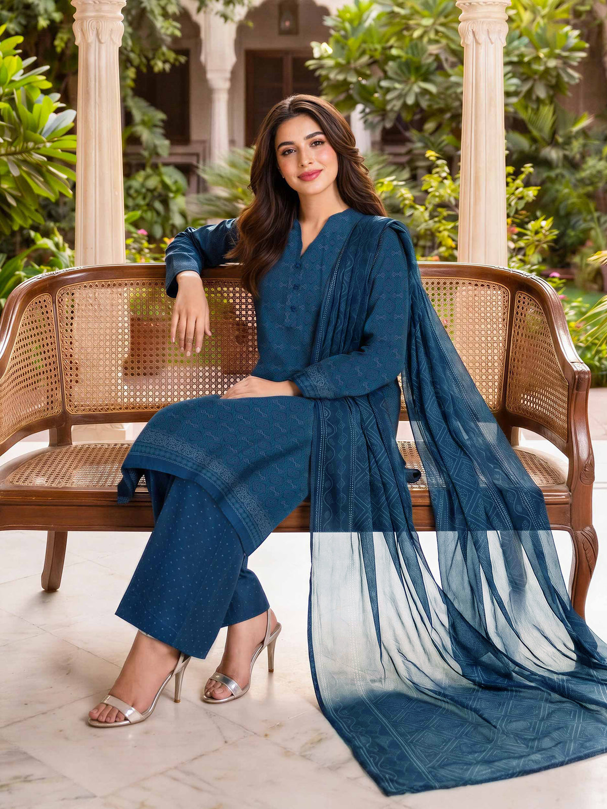 3 Piece Lawn Suit (Unstitched)