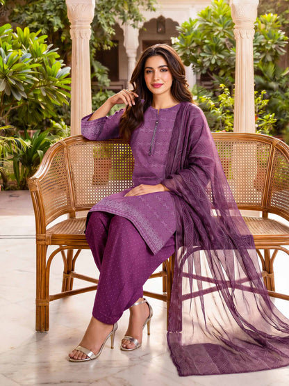 3 Piece Lawn Suit (Unstitched)