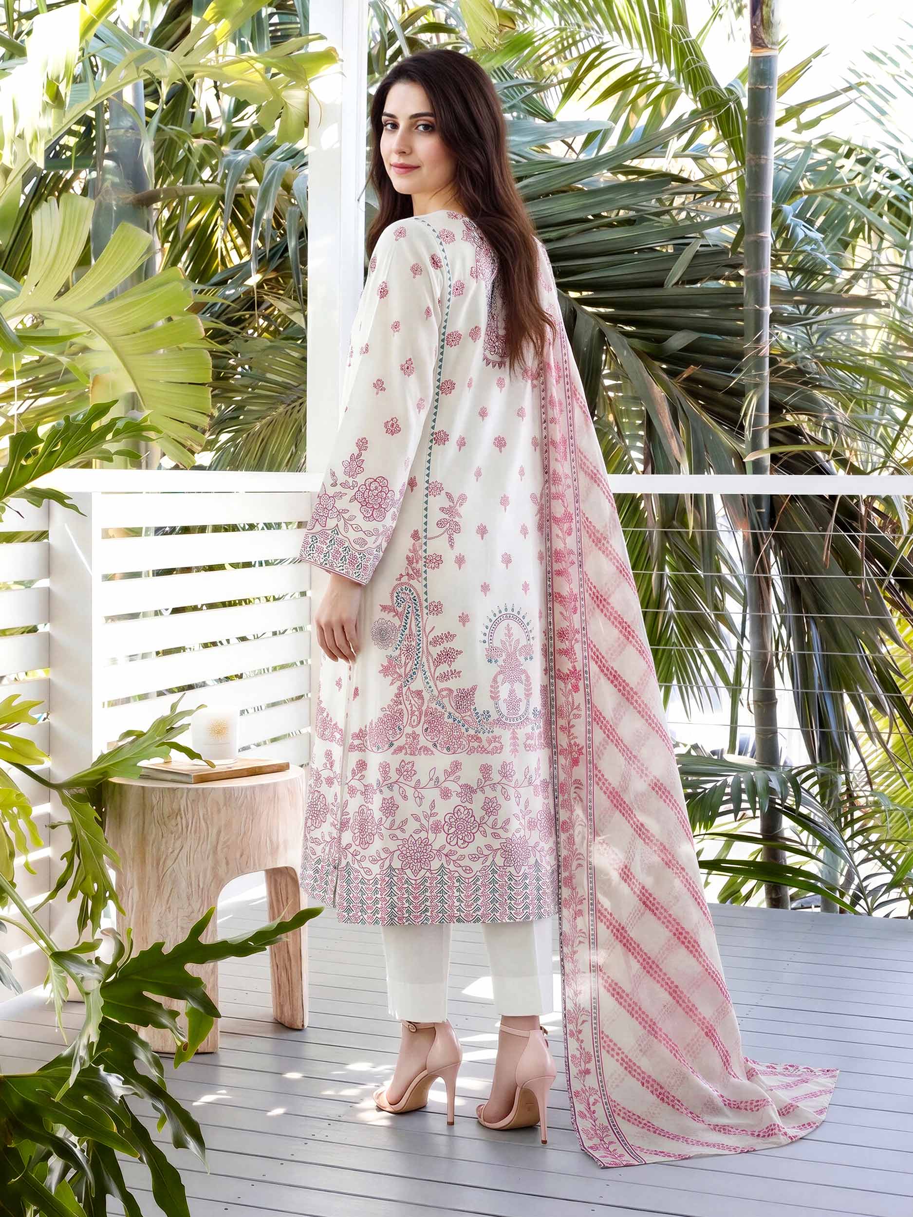 2 Piece Lawn Suit (Unstitched)