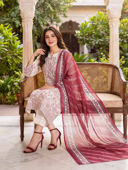2 Piece Lawn Suit (Unstitched)