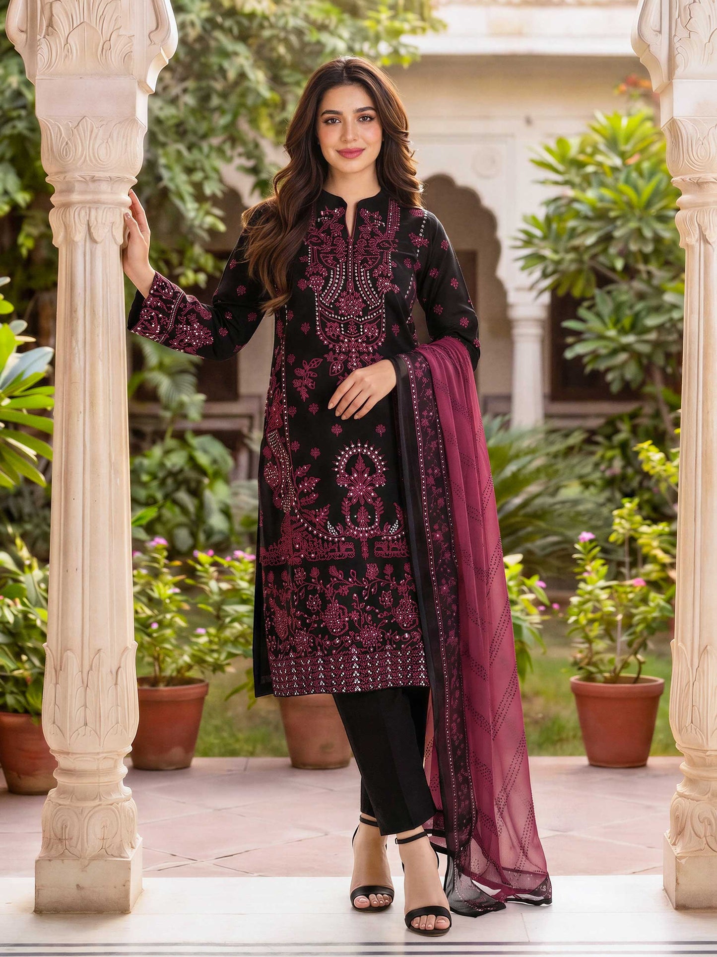 2 Piece Lawn Suit (Unstitched)