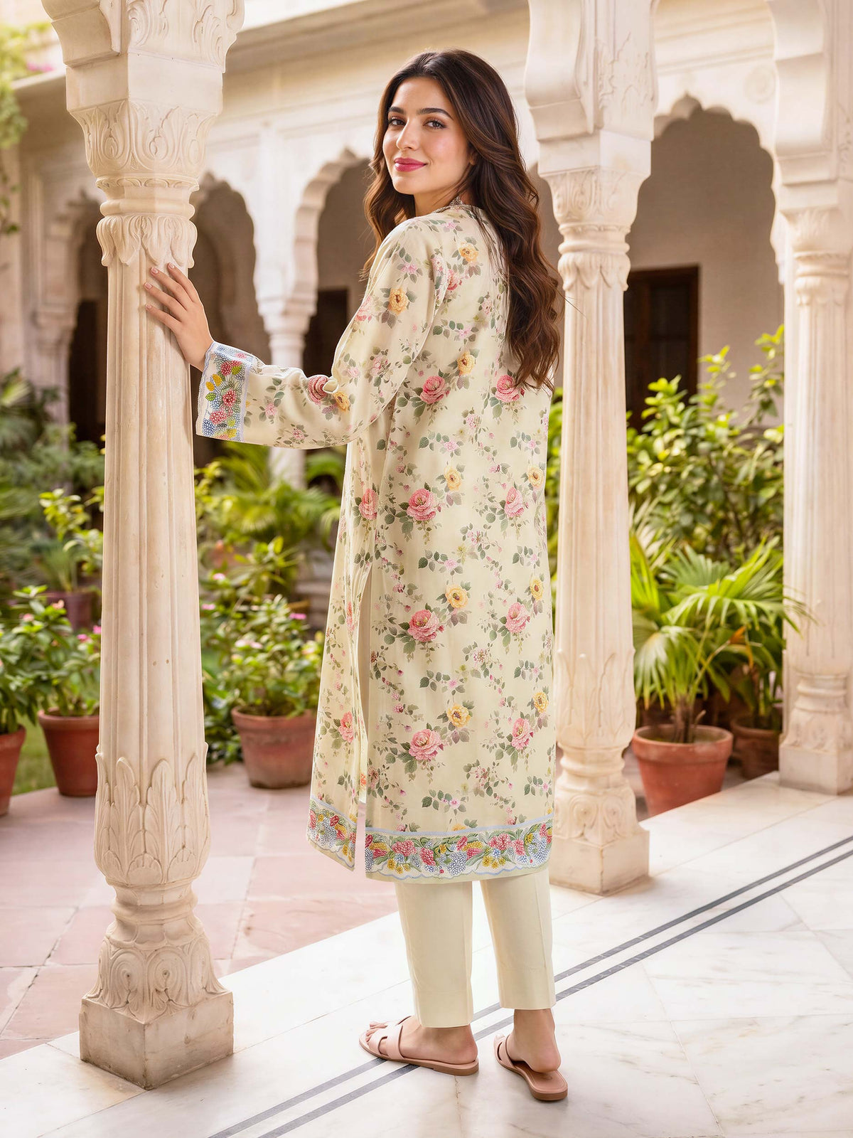 Lawn Shirt (Unstitched)