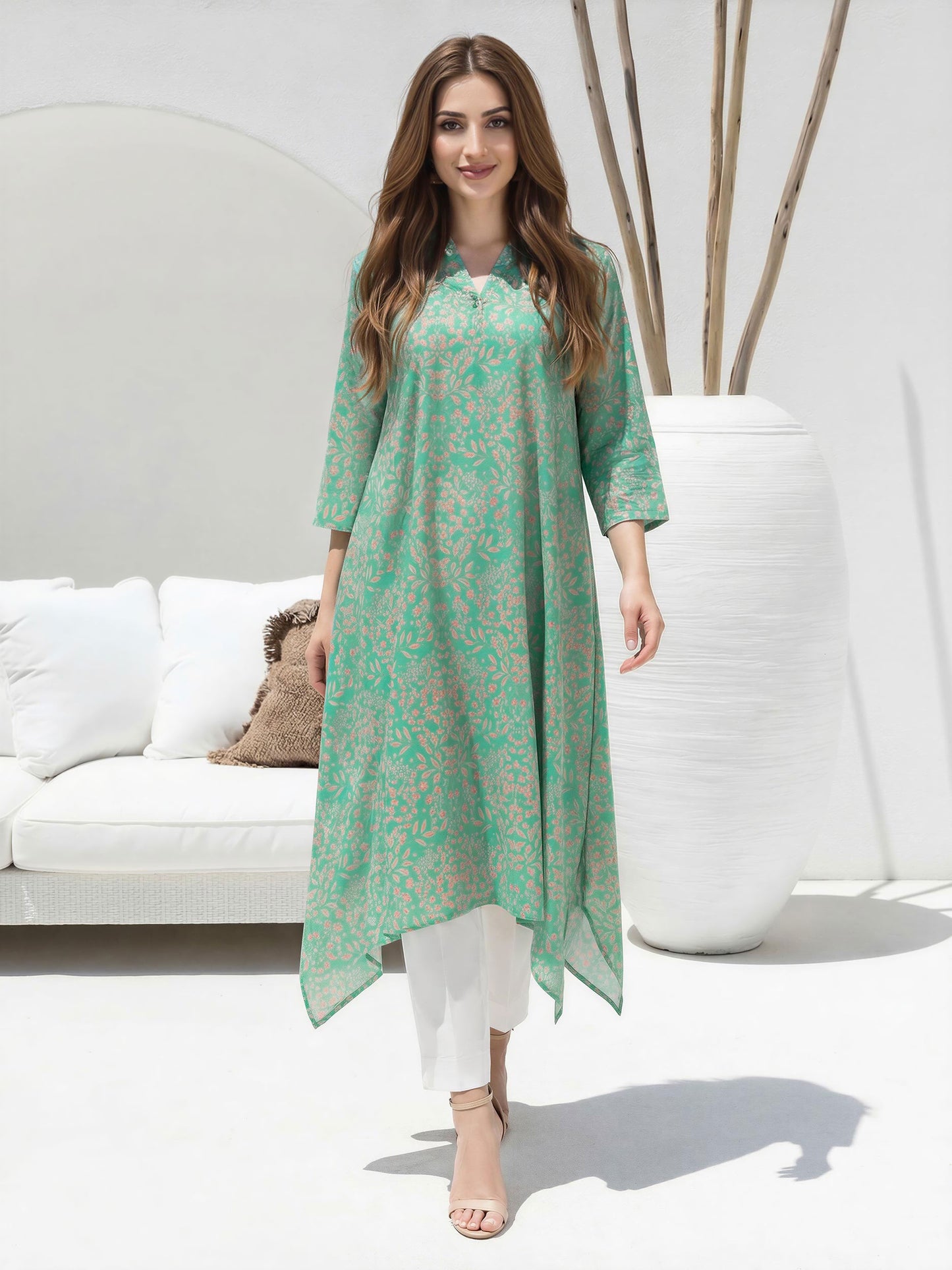 Lawn Shirt (Unstitched)