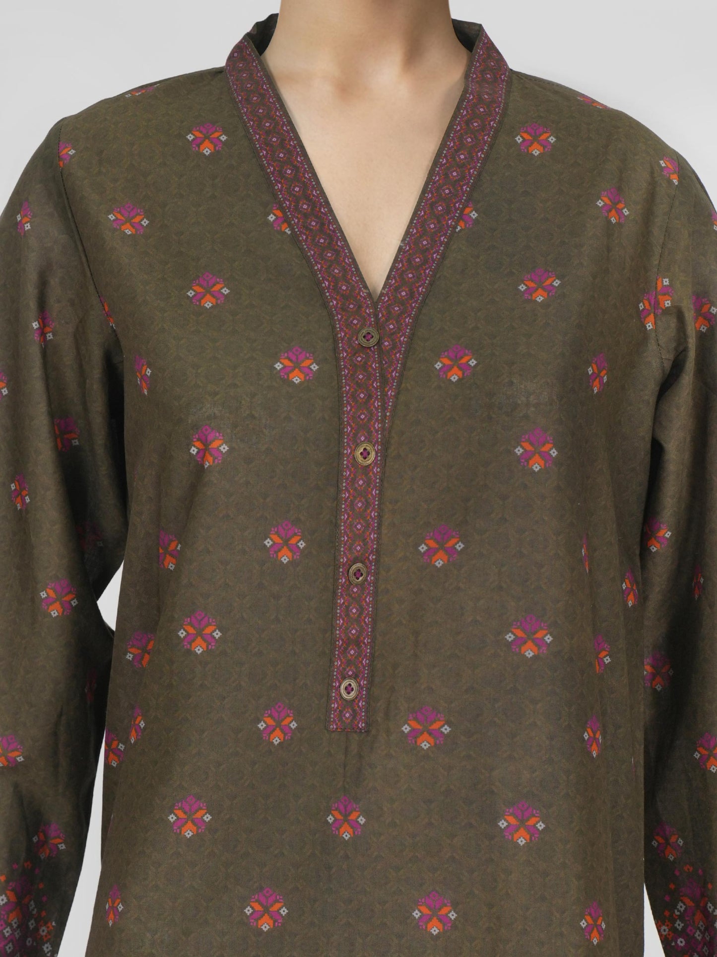 3 Piece Lawn Suit (Unstitched)