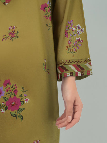 3 Piece Lawn Suit- Printed (Unstitched)
