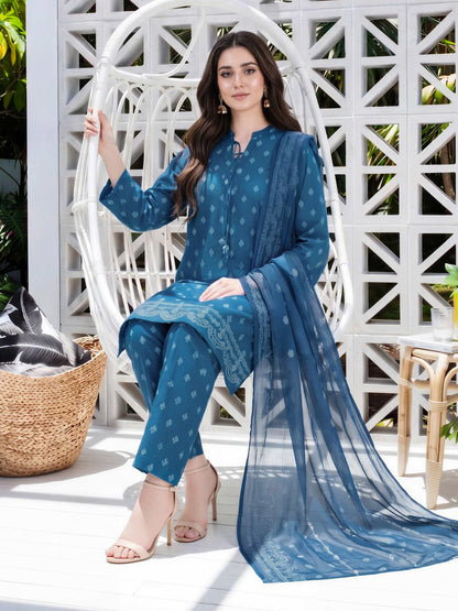 3 Piece Lawn Suit (Unstitched)