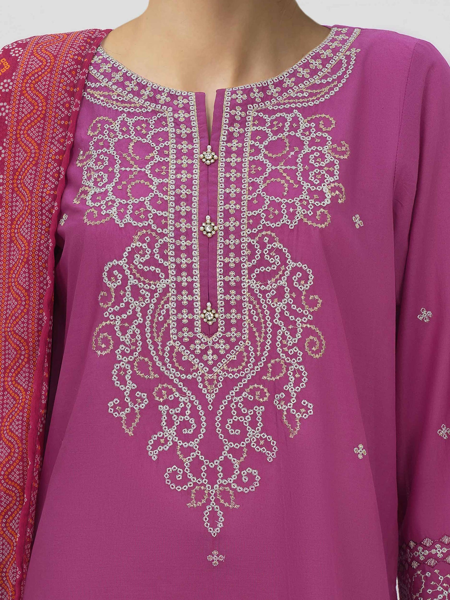 3 Piece Lawn Suit-Embroidered (Unstitched)