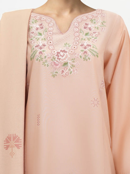3 Piece Lawn Suit-Embroidered (Unstitched)