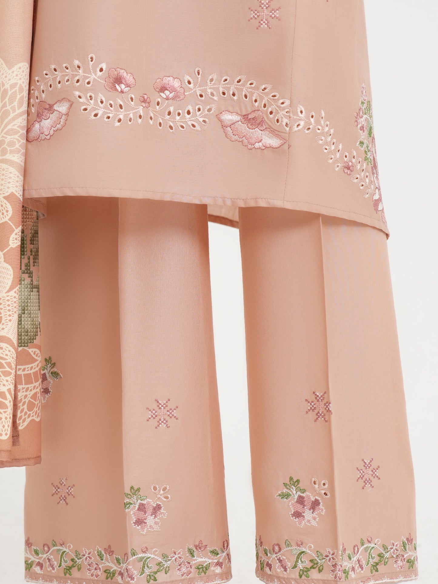 3 Piece Lawn Suit-Embroidered (Unstitched)