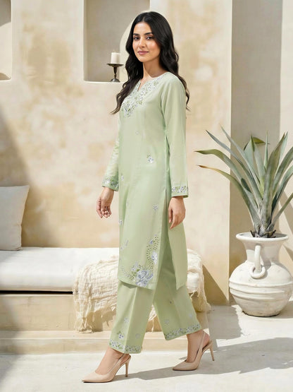 3 Piece Lawn Suit-Embroidered (Unstitched)