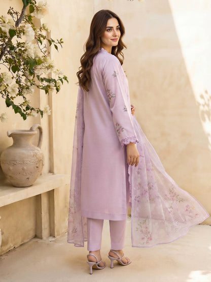 3 Piece Lawn Suit- Embroidered (Unstitched)