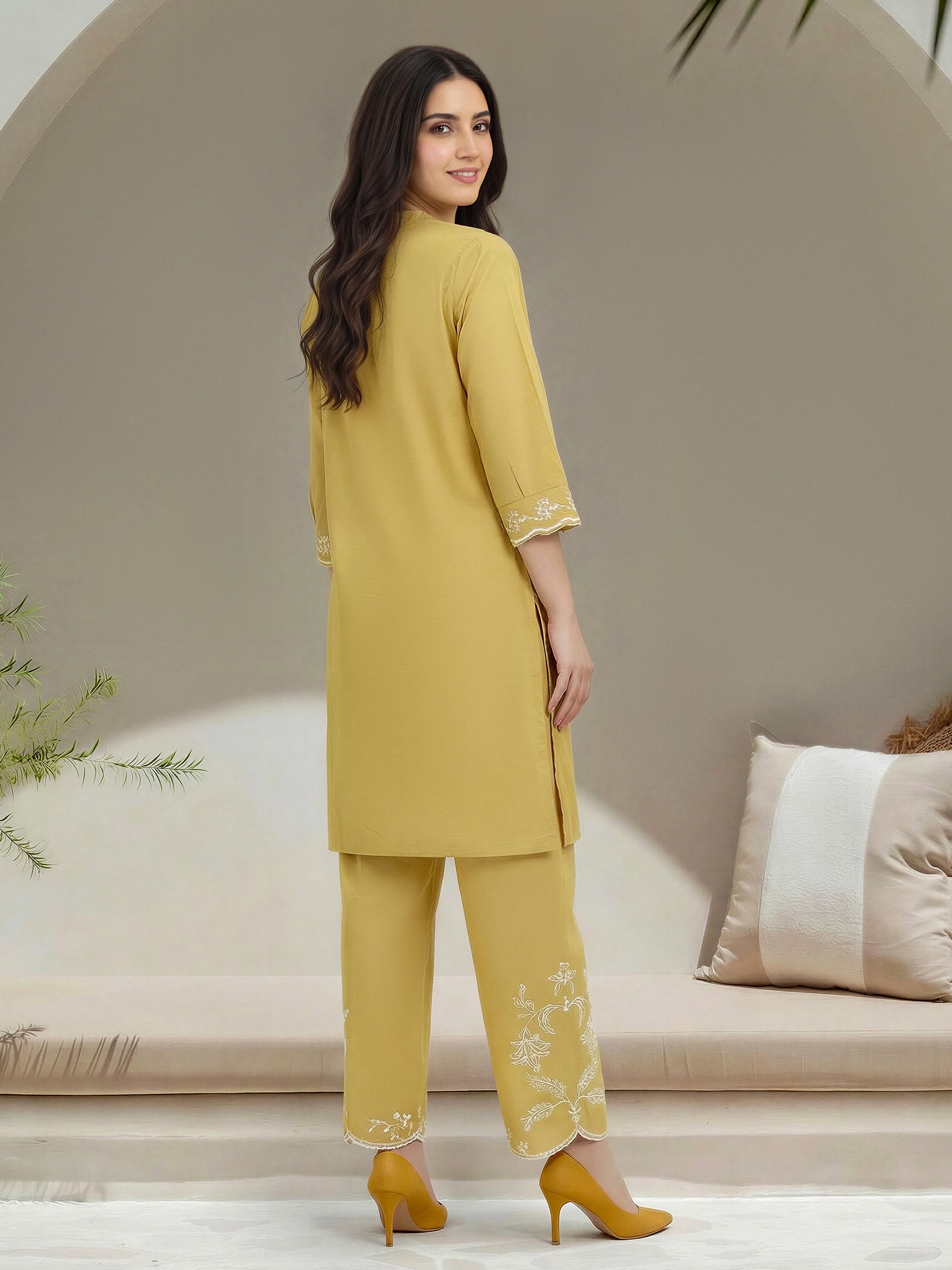 2 Piece Lawn Suit- Embroidered (Unstitched)