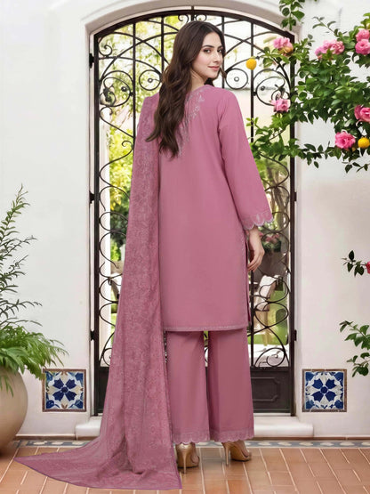 3 Piece Lawn Suit- Embroidered (Unstitched)