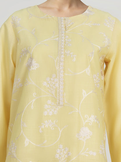 3 Piece Lawn Suit- Embroidered (Unstitched)   PRICE ISSUE