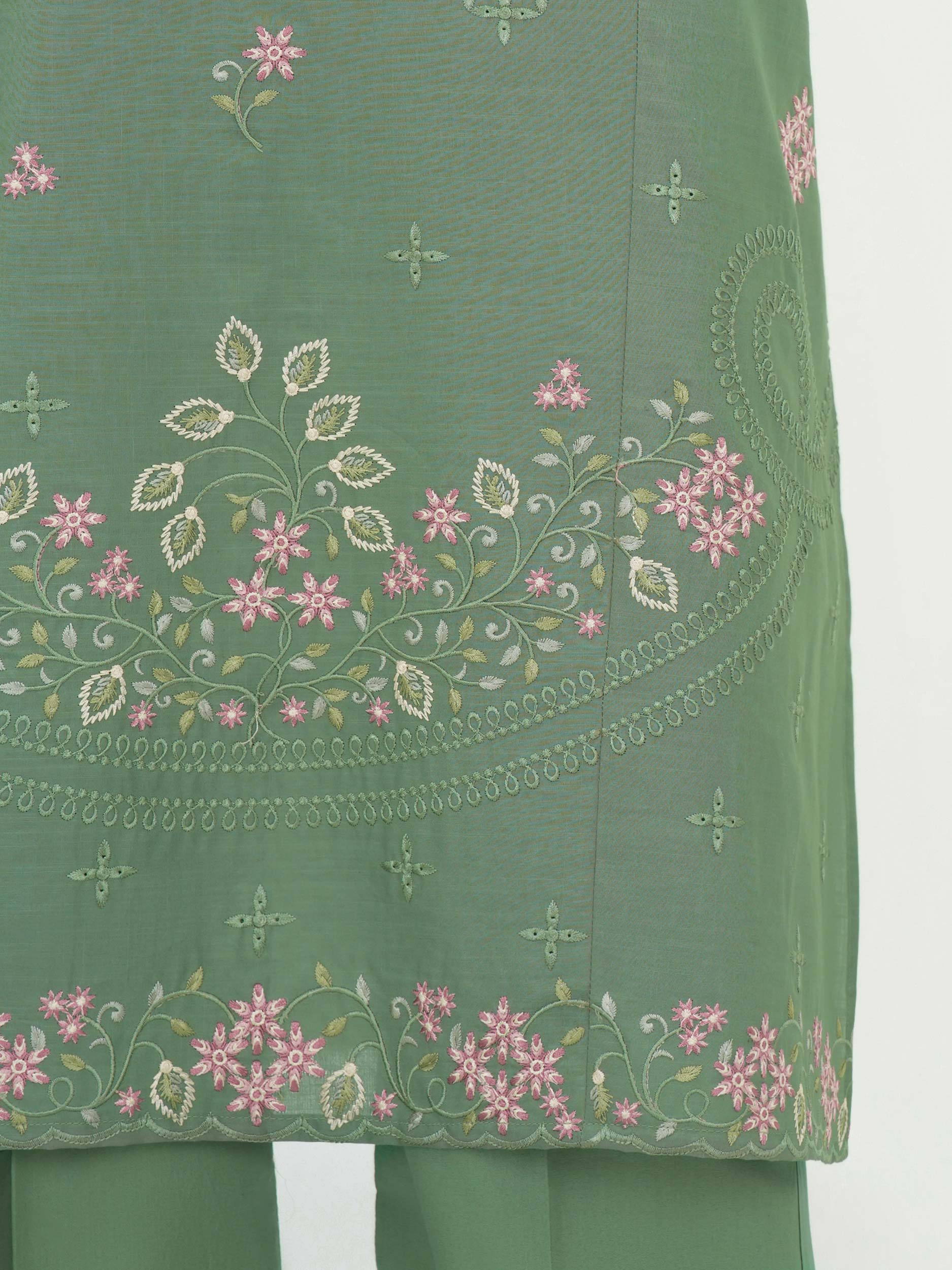 3 Piece Lawn Suit-Embroidered (Unstitched)