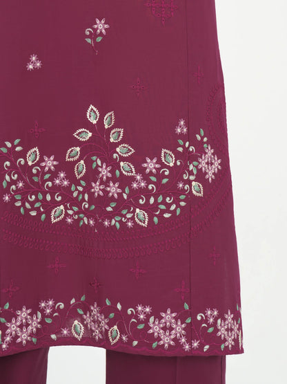 3 Piece Lawn Suit-Embroidered (Unstitched)