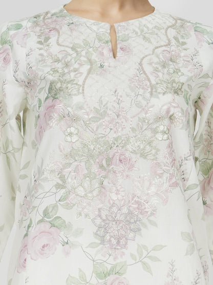3 Piece Lawn Suit- Embroidered (Unstitched)