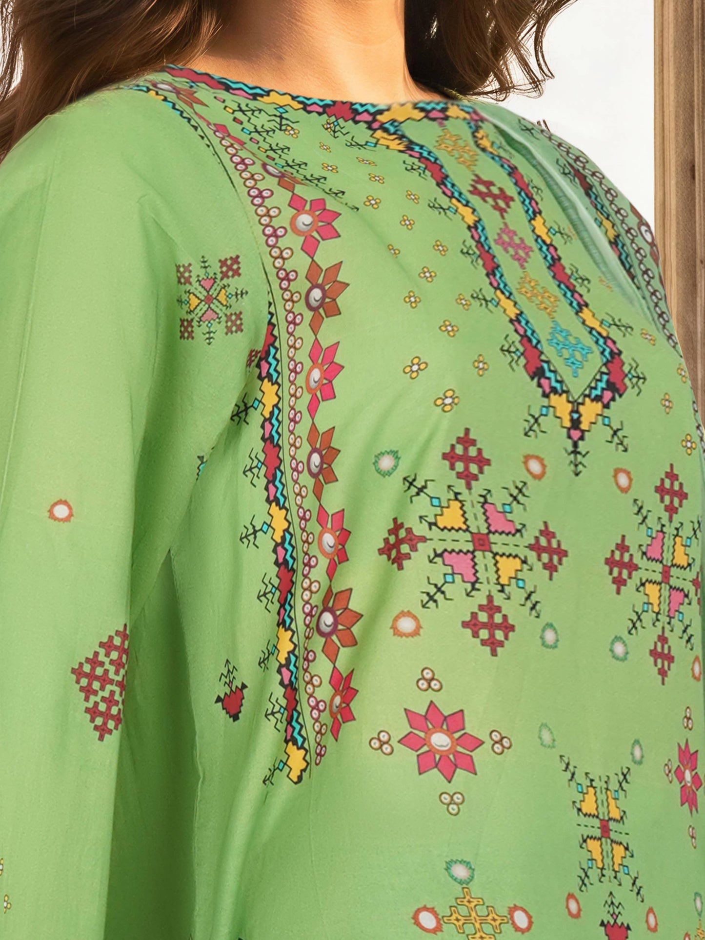 3 Piece Lawn Suit (Unstitched)