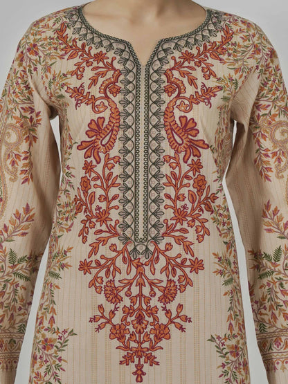 3 Piece Lawn Suit- Embroidered (Unstitched)