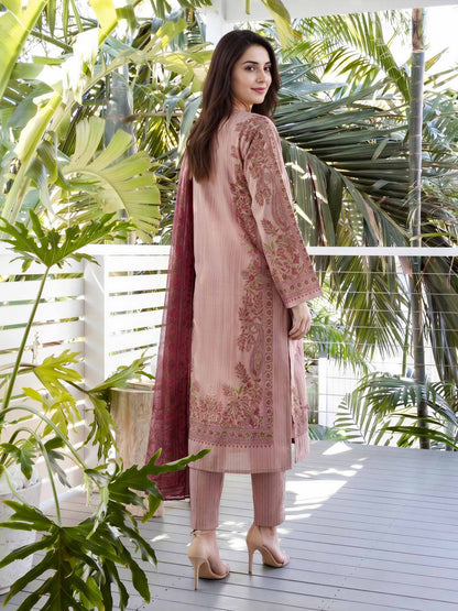 3 Piece Lawn Suit- Embroidered (Unstitched)