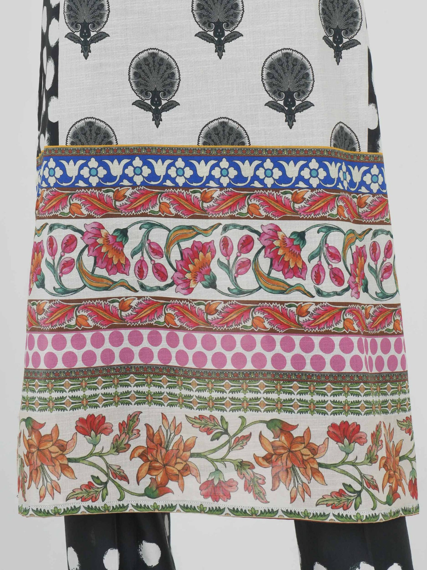 3 Piece Lawn Slub Suit (Unstitched)