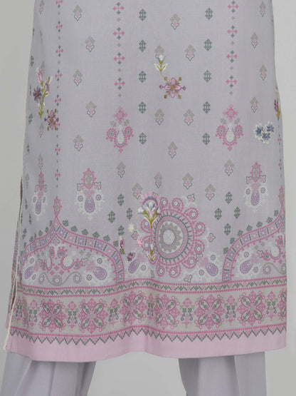3 Piece Lawn Suit- Embroidered (Unstitched)