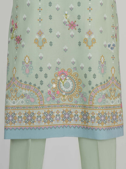 3 Piece Lawn Suit- Embroidered (Unstitched)