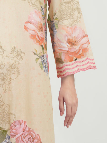 3 Piece Lawn Suit- Embroidered (Unstitched)