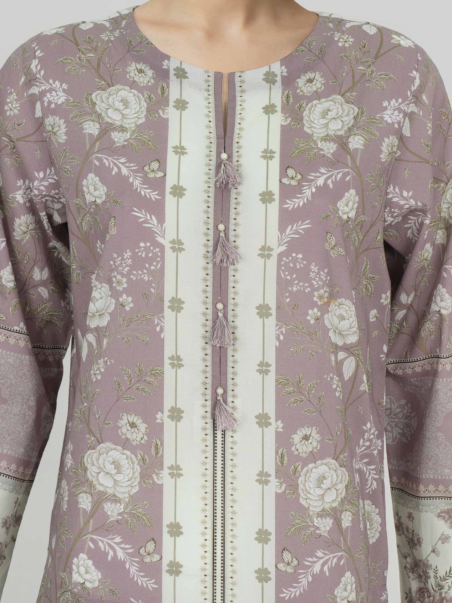 3 Piece Lawn Suit (Unstitched)