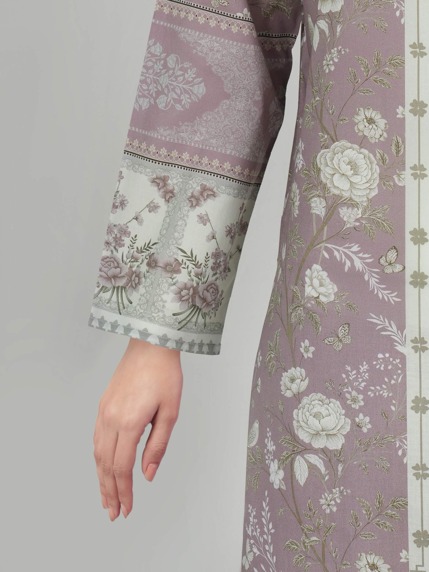 3 Piece Lawn Suit (Unstitched)