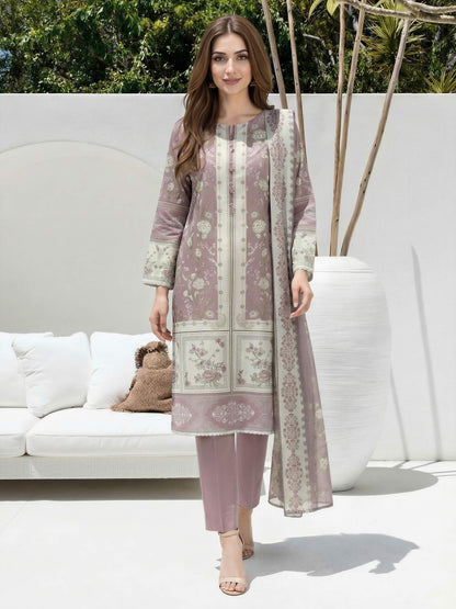 3 Piece Lawn Suit (Unstitched)