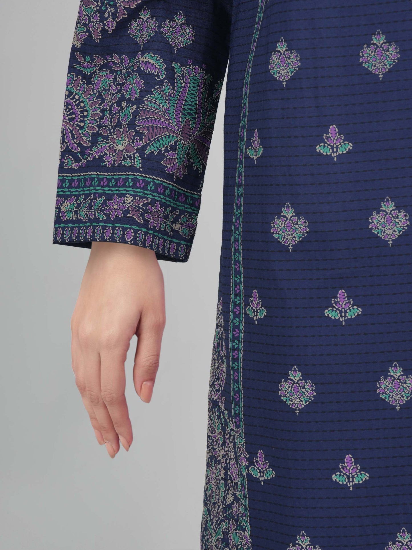 3 Piece Lawn Suit-  Embroidered (Unstitched)