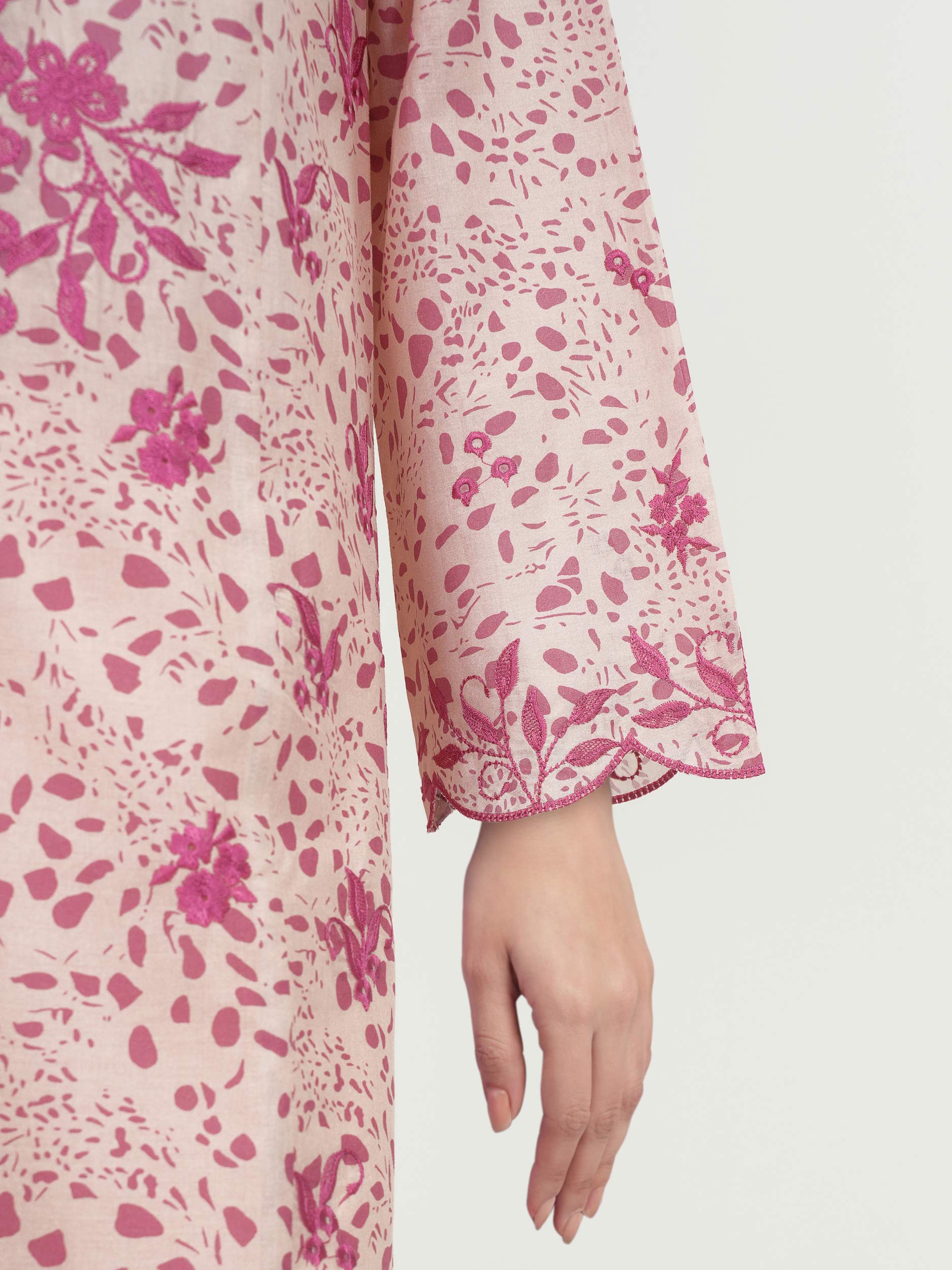 3 Piece Lawn Suit-Embroidered (Unstitched)