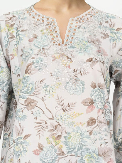 3 Piece Lawn Suit- Embroidered (Unstitched)