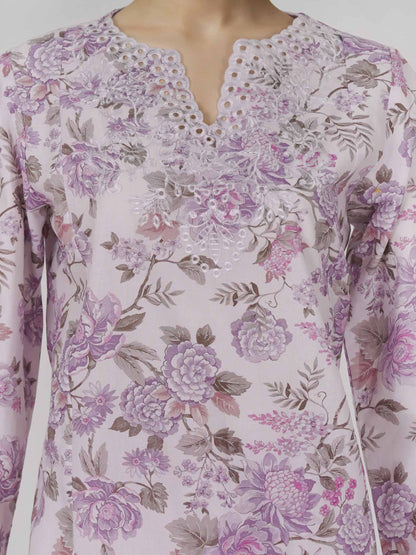3 Piece Lawn Suit- Embroidered (Unstitched)