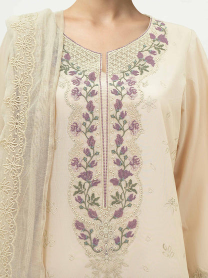 3 Piece Lawn Suit-Embroidered (Unstitched)