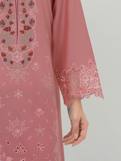 3 Piece Cambric Suit-Embroidered (Unstitched)