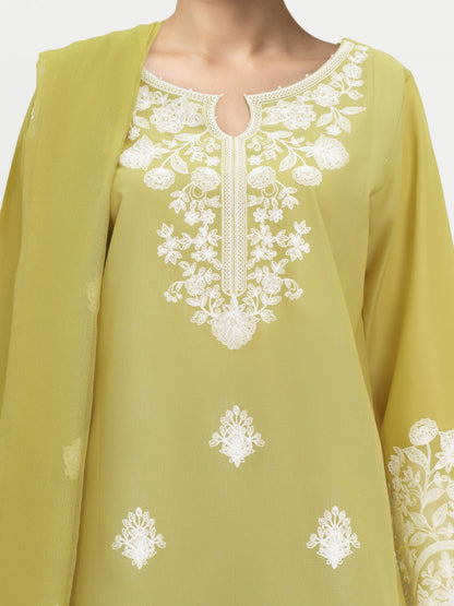 3 Piece Lawn Suit-Embroidered (Unstitched)